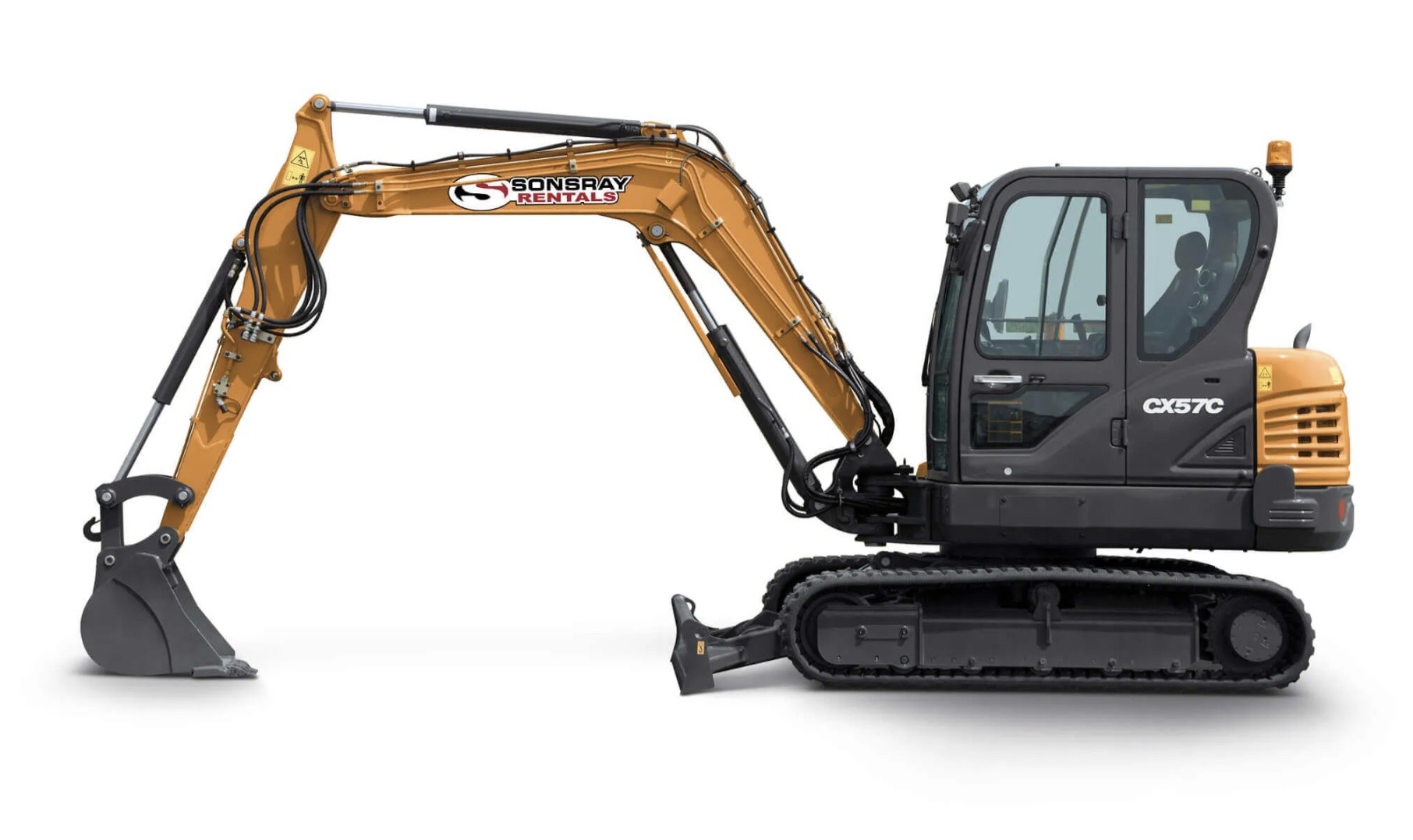 Rent the CX57C Mini Excavator Rental Sonsray Rentals