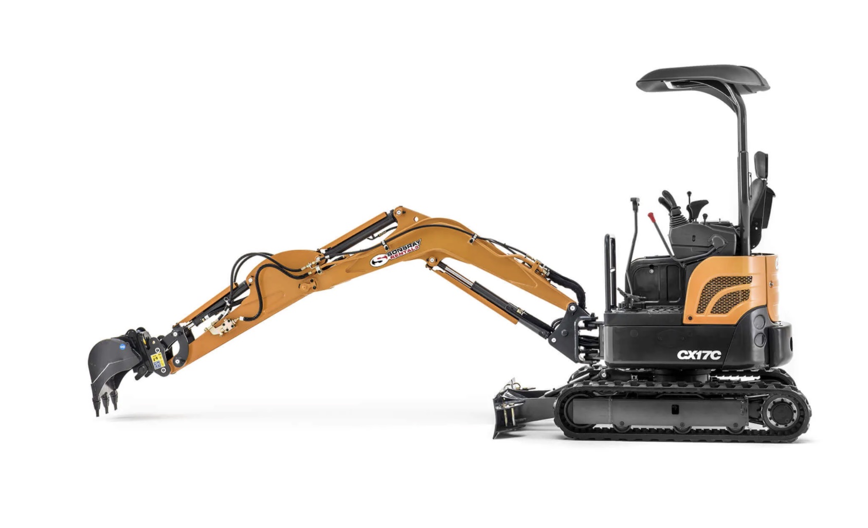 Rent the CX17C Mini Excavator Rental Sonsray Rentals