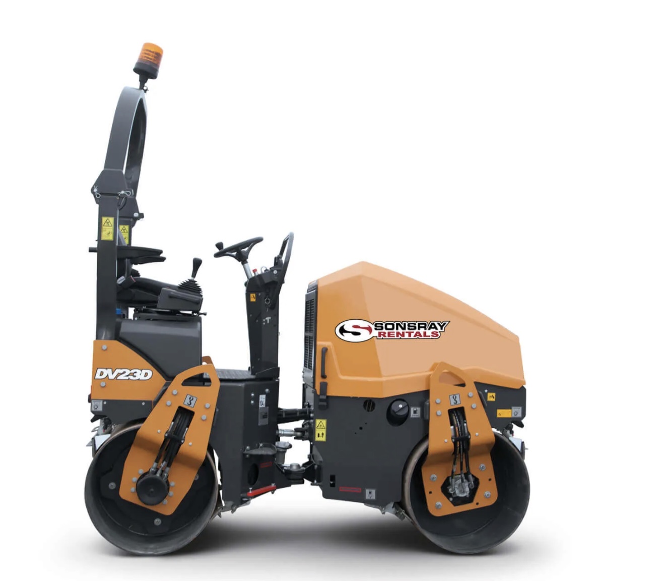Rent the DV23D Asphalt Compactor Rental Sonsray Rentals