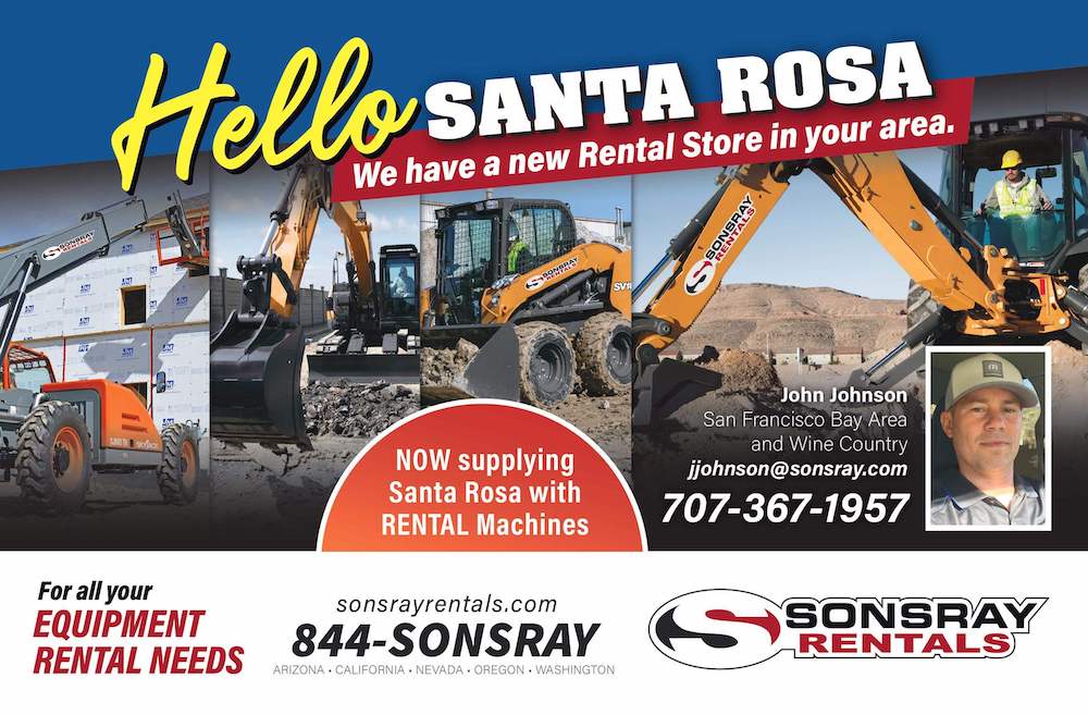 equipment rentals santa rosa ca