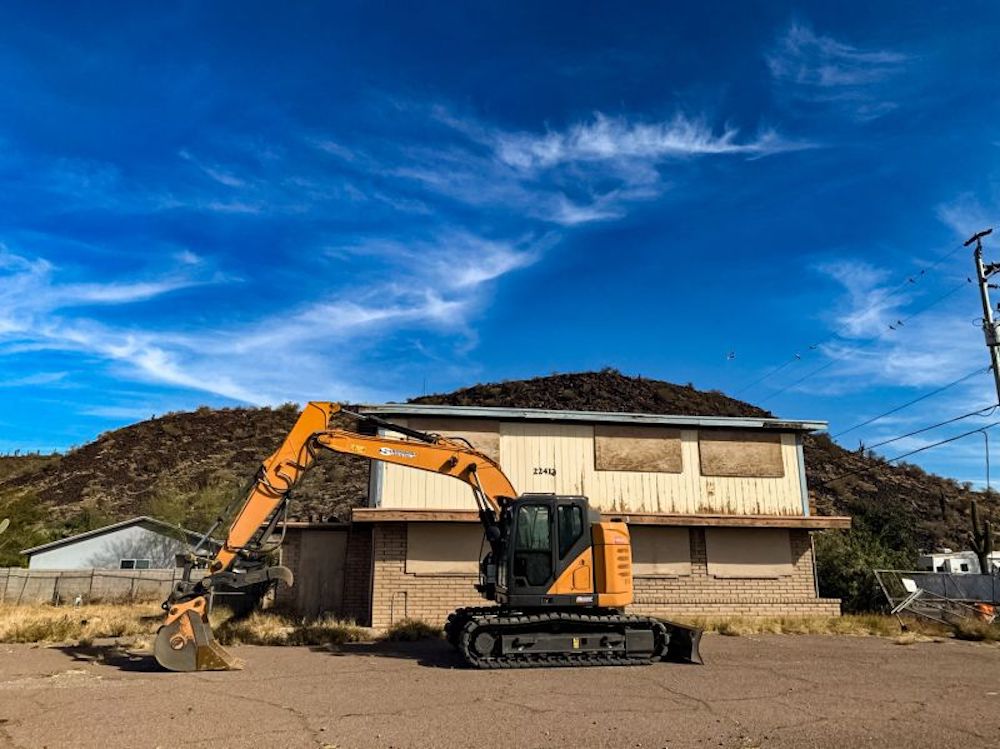 demolition equipment case excavator